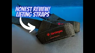 Closer Look at Harbinger Padded Lifting Straps!