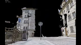 Under Charles Bridge (Karlovo Most) in Prague - Mosaic Viking 360 Camera sample - 180MP Resolution