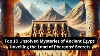 Top 10 Unsolved Mysteries of Ancient Egypt: Unveiling the Land of Pharaohs' Secrets