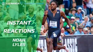 Noah Lyles bounces back from Olympic disappointment in Eugene 2021 - Wanda Diamond League