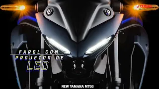 New Yamaha MT-03 2024