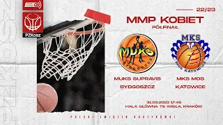 MUKS Supravis Bydgoszcz - MKS MOS Katowice (1/2 MMP U17 Kobiet)
