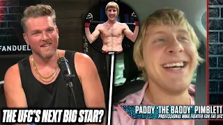 Pat McAfee Learns About The UFC's Newest Star Paddy Pimblett