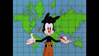 Yakko Warner sings about Time HD (upscaled)