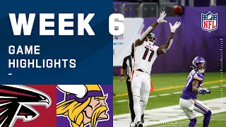 Falcons vs. Vikings Week 6 Highlights | NFL 2020