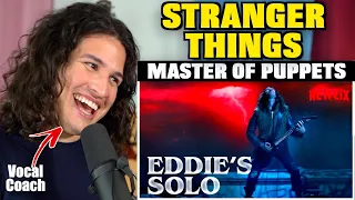 Vocal Coach Reacts to Metallica - Master of Puppets (From Stranger Things)