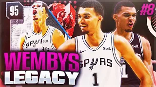 WEMBYS LEGACY #8 - UPGRADING TO PINK DIAMOND WEMBY!! NBA 2K24 MYTEAM!!