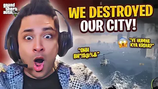 BIGGEST TSUNAMI IN THE CITY *INSANE* !!😲- GTA 5 GAMEPLAY - MRJAYPLAYS