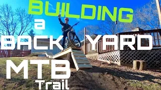 Building Backyard MTB Trails