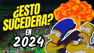 ✅Lo que los Simpson PREDIJERON para el 2024 te dejará sin palabras😱😱😱