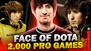 Legendary Milestone Dendi Hits 2.000 Professional Dota 2 Games - The Face of Dota