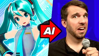 I used AI to make Hatsune Miku sing like me (IT WENT BAD)