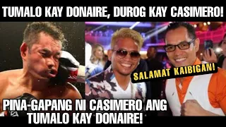 TUWANG-TUWA SI DONAIRE, PINAGAPANG NG DALAWANG PINOY ANG TUMALO SAKANYA!!!