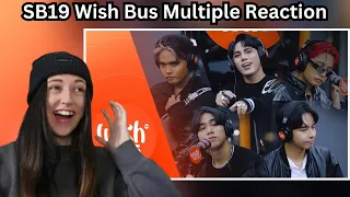 SB19 Wish Bus Reaction : Mana , Mapa , WYAT , Bazinga, Tilaluha, Gento | I LOVE SB19