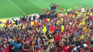 Lens vs Niort " Belle Ambiance Kop Lensois "