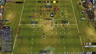 Blood Bowl 2. Инфинити Кранч. Подземка - Нежить.