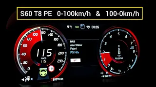 Volvo S60 0-100km/h & 100-0km/h 😎