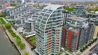[4K] Battersea Reach | London by Drone