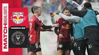 Lewis Morgan Hat Trick | New York Red Bulls v. Inter Miami CF | Highlights