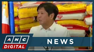 Marcos optimistic about achieving P20/kilo of rice, defends rice price cap | ANC