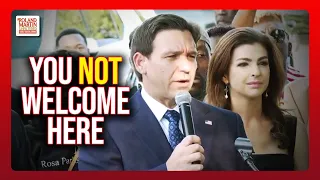 'YOU'RE NOT WELCOME HERE!' Desantis Booed At Vigil For Jacksonville Shooting Victims