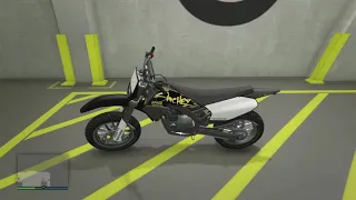 Gta5 online how to get street tires on DIRTBIKE