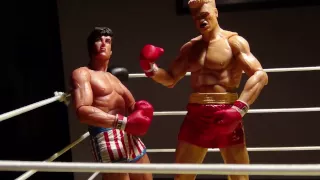 Rocky vs Drago in Neca Figures