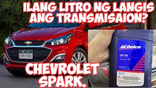 full guide/ how to change transmission oil and filter.chevrolet spark 2019.
