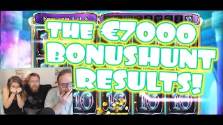 The €7000 special bonushunt results with Fuzzy&Sara!