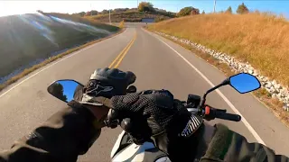 2020 YAMAHA MT-03 TRYING TO WHEELIE