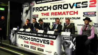 Froch v Groves 2 press conference