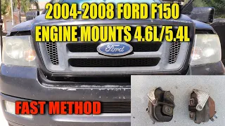 2004-2008 F150 Engine/Motor Mount Replacement 4.6L/5.4L FAST METHOD *Tutorial DIY*
