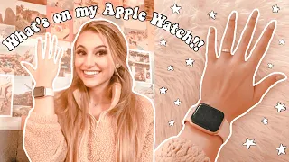 what's on my apple watch SE + how to use it (hacks + best apps!)