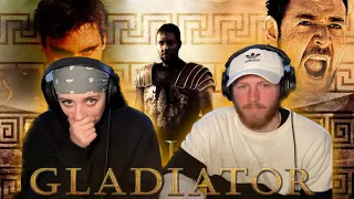 ARE YOU NOT ENTERTAINED? BOYFRIEND WATCHES GLADIATOR FOR THE FIRST TIME! MOVIE REACTION!