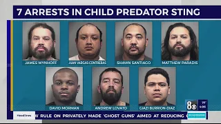 Police arrest 7 alleged child sex predators