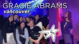 Gracie Abrams (Vancouver Concert Vlog) | The Good Riddance Tour 2023
