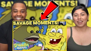 Spongebob Top 26 SAVAGE Moments REACTION