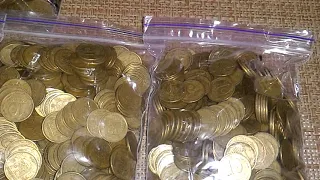Посылка на миллион монеты Украины