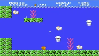 슈퍼 마리오 수영(Super Mario Bros. Swimming) - [추억의 게임 브금 BGM OST]