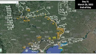 Ukraine: military situation update with maps, March 26, 2022