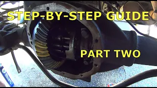 PART TWO How to rebuild GM 10-bolt rear end in Chevy Tahoe Silverado GMC Sierra, Yukon and Escalade