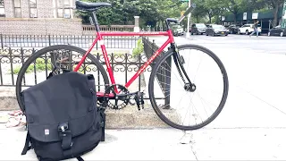 FIXED GEAR NYC | Uber Eats on my NJS bikes in NYC