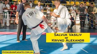 Salvuk Vasiliy (Zhitomir, aka) - Krivko Aleksandr (Poltava) Open Ukrainian Championship 2016