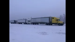 Дальнобой по ДВ. Первый рейс в Якутск, январь 2020.