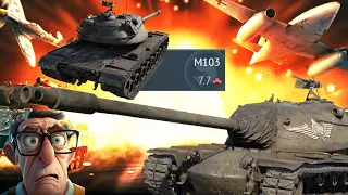 M103 American Heavy Tank Gameplay in War Thunder