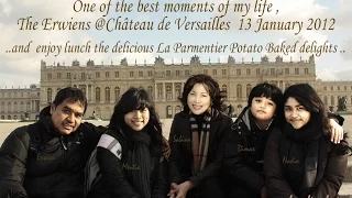 The Erwiens in Château de Versailles 13 January 2012