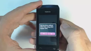 Nokia Asha 305 factory reset