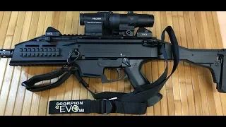 CZ Scorpion Evo3 S1, распаковка