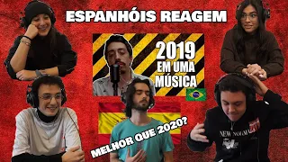 ESPANHÓIS REAGINDO A 2019 EM UMA MÚSICA – INUTILISMO | ES Reaction