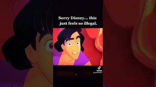 How Did Disney Get Away With This In Aladdin? 😳 #shorts #disney #aladdin #disneymovie #disneyplus